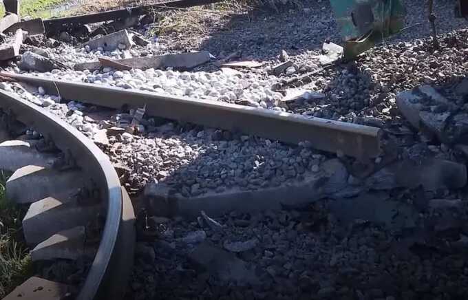 На железной дороге в Брянской области РФ случился еще один взрыв